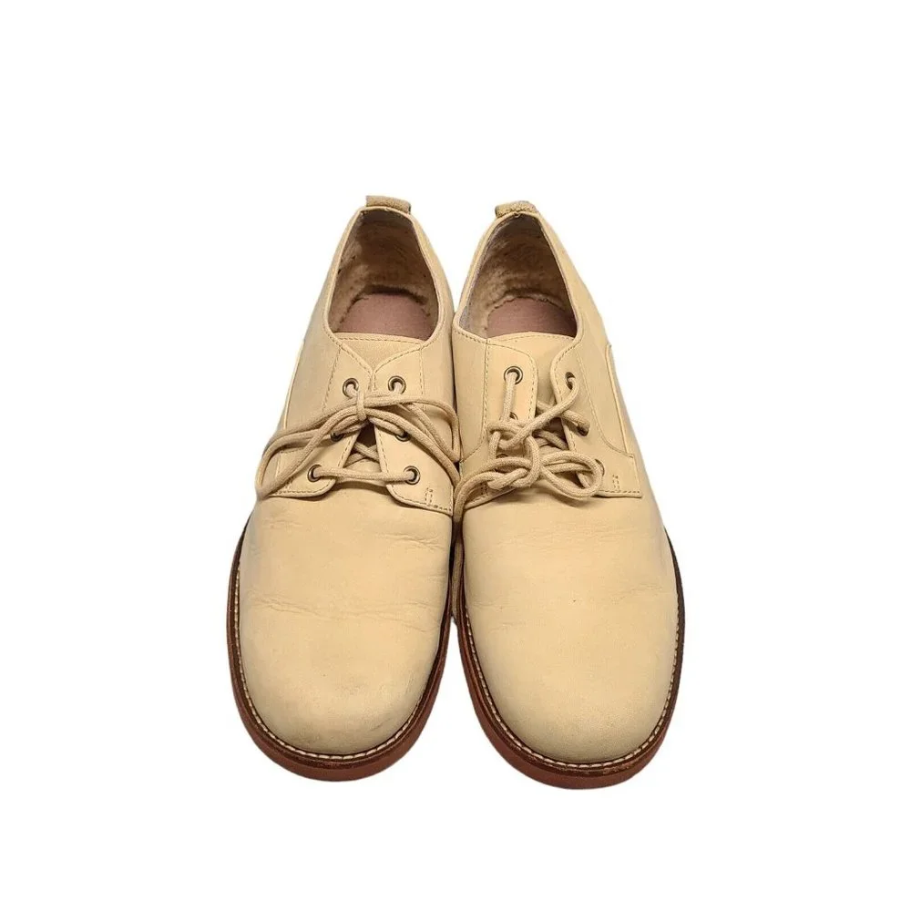 UGG Shoes Mens Size 10 Tan Klayton Lace Up Oxford Classic Preppy - Picture 2 of 13